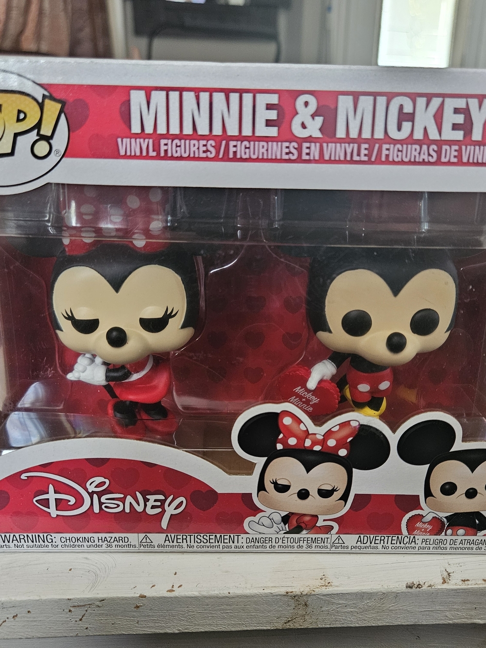 Disney Minnie & Mickey Vinyl Figure Set Funko Pop
